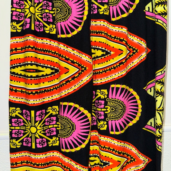 Lot of 3 assorted women’s leggings one size funky always - Picture 4 of 12